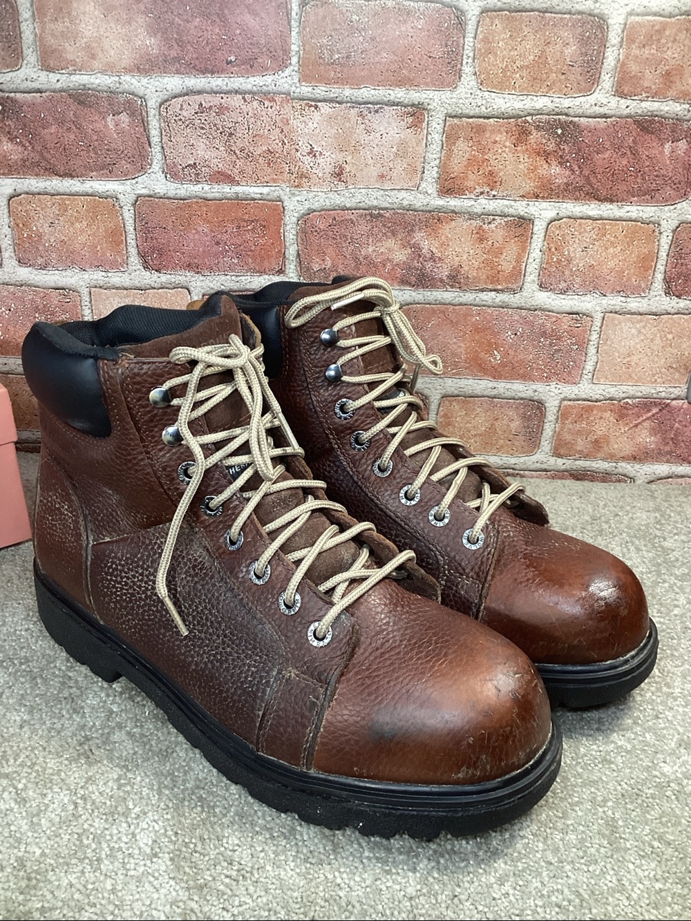 Wolverine Manawa men’s steel toe safety work boots size 12